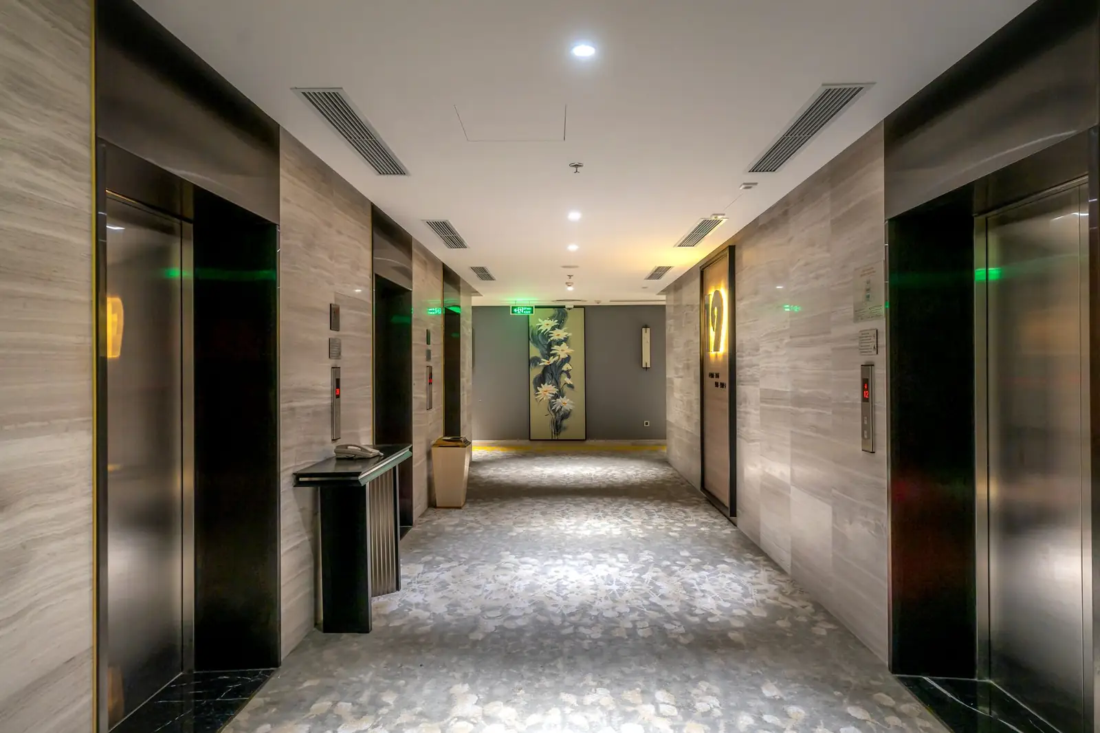 Virellangrandestate  interior corridor